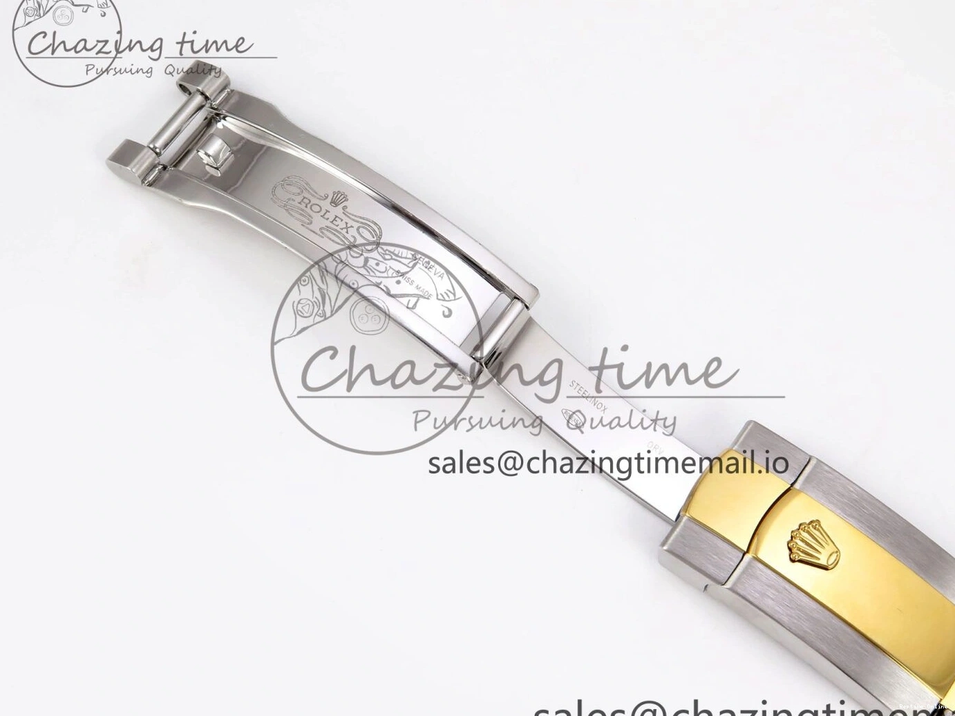 0117 DateJust 41 SS YG ARF 1:1 Best Edition 904L Steel White MOP Dial on Oyster Bracelet SH Sporty 1257